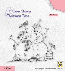 Clear Stamps - Christmas time Schneemänner