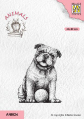 Clear Stamps - Dog with ball