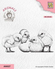 Clear Stamps - Chicks