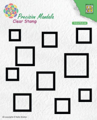 Precision Mandala Clear Stamps - Quadrate