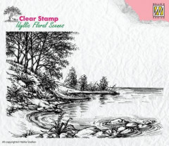 Clear Stamps - idyllic floral Wasserrand