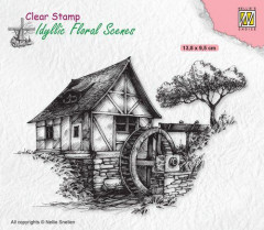 Clear Stamps - Idyllic Floral Wassermühle