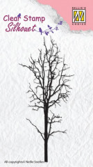 Clear Stamps - Silhouette Baum-1