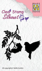 Clear Stamps - Silhouette Birdsong-4