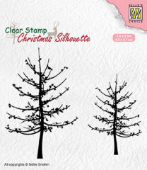 Clear Stamps - Christmas Silhouette blattloser Bäume