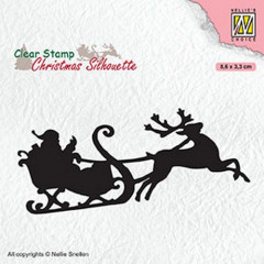 Clear Stamps - Christmas Silhouette Weihnachtsmann