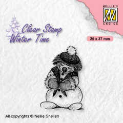 Clear Stamps - Winter Time Snowman 1