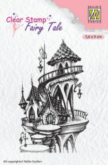 Clear Stamps - Silhouette Fairy Tale Castle Summer