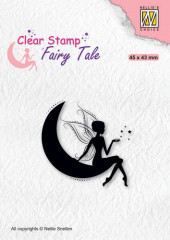 Clear Stamps - Fairy Tale Nr. 17 Elf on Moon