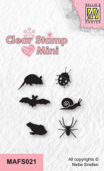 Clear Stamps - mini Bugs - 2