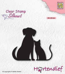 Clear Stamps - Silhouette Pets Friends