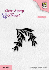 Clear Stamps - Silhouette Weidenzweig