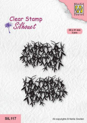 Clear Stamps - Silhouette Baumkronen 1