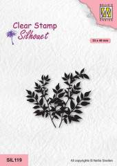 Clear Stamps - Silhouette Baumkronen 3