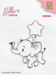 Clear Stamps - Christmas Cuties Elefant