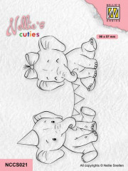 Clear Stamps - Christmas Cuties Happy Birthday