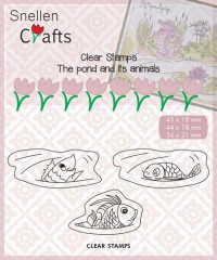 Clear Stamps - Pond Life Fische