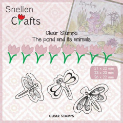 Clear Stamps - Pond Life Schmetterlinge