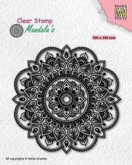 Mandala Clear Stamps - Blume