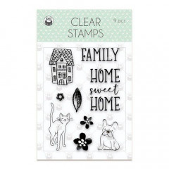 Clear Stamps - We are family 01