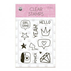 Clear Stamps - Girl Gang 01