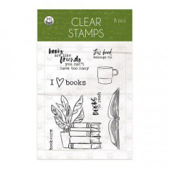 Clear Stamps - Garden of Books 01