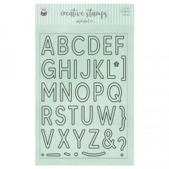 Clear Stamps - Alphabet 02