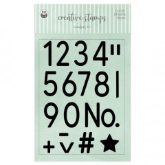 Clear Stamps - Numbers 01