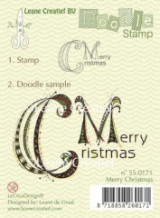 LeCrea Clear Stamps - Doodle Merry Christmas