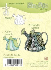 LeCrea Clear Stamps - Doodle Watering can