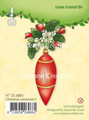 LeCrea Clear Stamps - Weihnachtsornamente 1