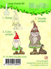 LeCrea Clear Stamps - Doodle Weihnachtsmann