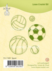 LeCrea Clear Stamps - Sport