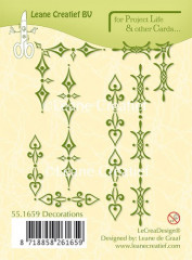 LeCrea Clear Stamps - Project Life + Cards Decorations