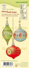 LeCrea Kombi Clear Stamps - Weihnacht Ornamente
