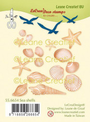 LeCrea Clear Stamps - Kombi Muscheln
