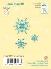 LeCrea Clear Stamps - Snowflakes