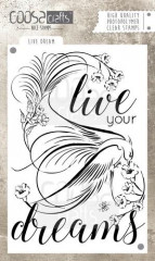 Coosa Crafts Clear Stamps - Live Dream