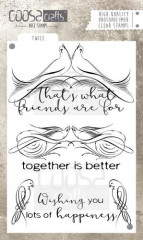 Coosa Crafts Clear Stamps - Twice