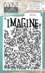 COOSA Crafts Clear Stamps - Imagine