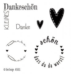 Dini Design Clear Stamps - Danke (DE)