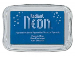 Radiant Neon Stempelkissen Electric blue