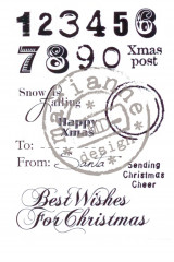 Clear Stamps - Elines Christmas Sentiments