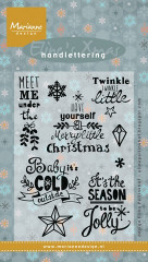 Clear Stamps - Elines handlettering Christmas (UK)