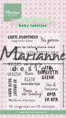 Clear Stamps - Elines baby tekstjes (NL)