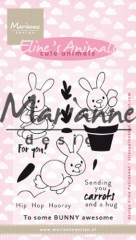 Clear Stamps - Elines Cute Animals Bunnies