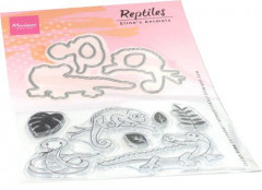 Clear Stamps and Die Set - Elines Animals Reptilien