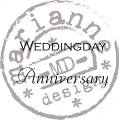 Clear Stamps - Weddingday, Anniversary