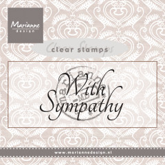 Clear Stamps - With sympathy EN