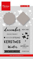 Clear Stamps + Stencil - Project NL December (NL)